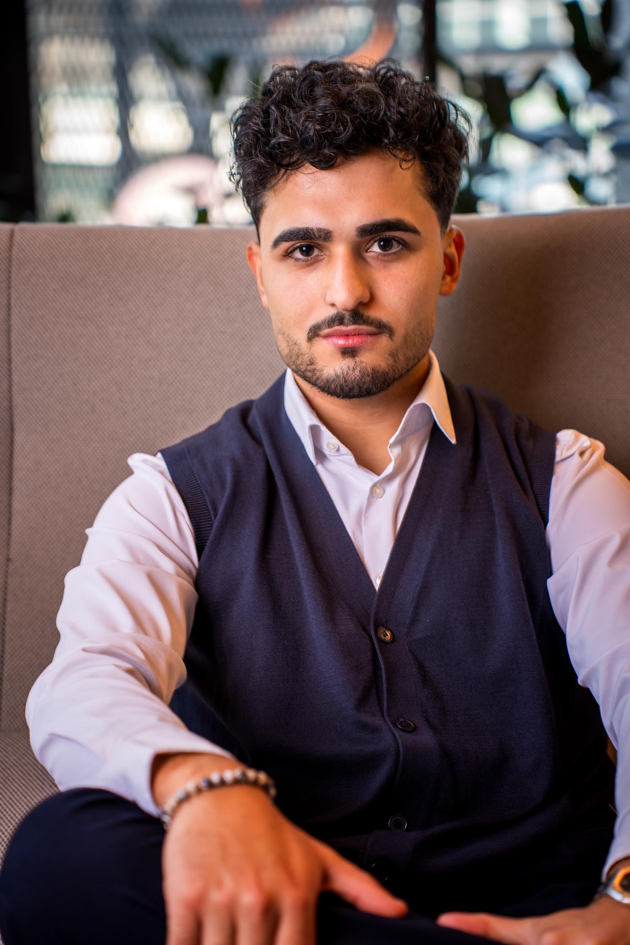 Business-Portrait, aufgenommen beim Kunden vor Ort