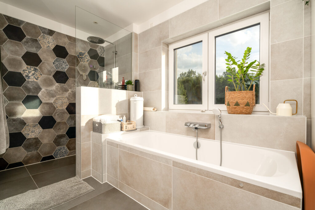 Badezimmer einer Immobilie in Wien